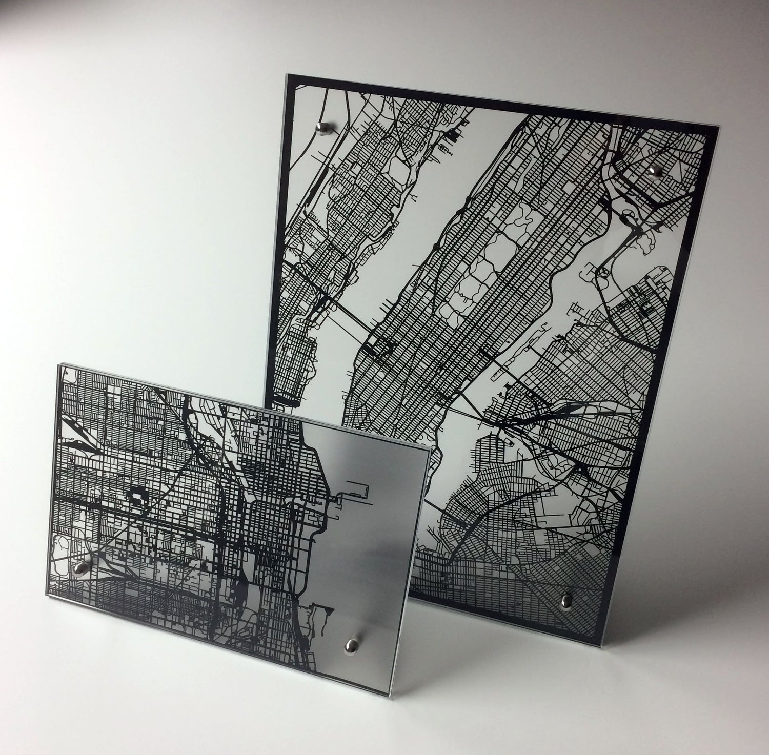 Desk maps